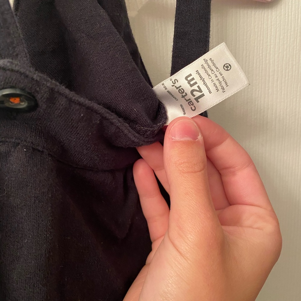 Carters cat overalls - Picture 2 of 3